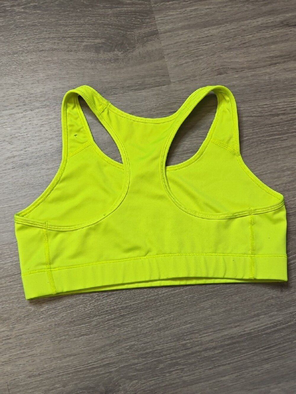 Nike Neon Racerback Dri-FIT Sports Bra - Picture 3 of 4